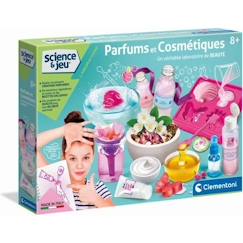 Jouet-Clementoni - Science & Jeu - Création Parfums & cosmétiques - Fabriqué en Italie