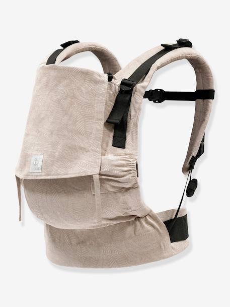 Porte-bébé Limas Flex beige floral+noir+vert glacier 1 - vertbaudet enfant 
