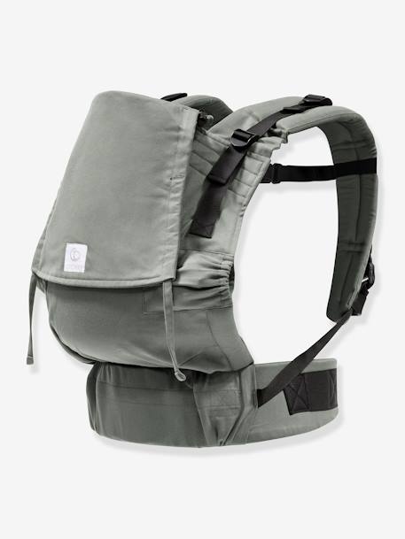 Porte-bébé Limas Flex beige floral+noir+vert glacier 3 - vertbaudet enfant 