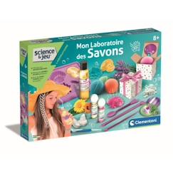 Jouet-Jeu de création de savons - CLEMENTONI - Mon laboratoire des savons - Pour enfants à partir de 8 ans