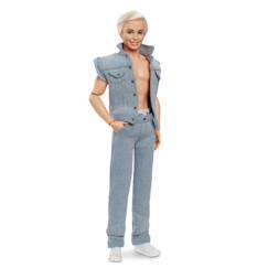 -Barbie Le Film - Poupée Ken à collectionner, tenue en jean