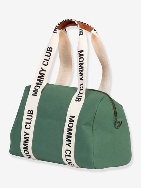 Sac à langer Mommy Club Marron+Noir+Off white+Vert 28 - vertbaudet enfant 