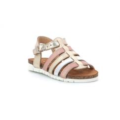 Chaussures-Chaussures bébé 17-26-Marche fille 19-26-ASTER Sandales Banwa or