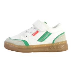 Chaussures-KICKERS Baskets basses Kouic Vert/blanc