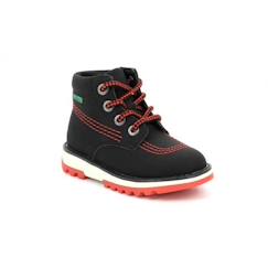 Chaussures-Chaussures fille 23-38-KICKERS Bottillons Kickrally20 Rouge/noir
