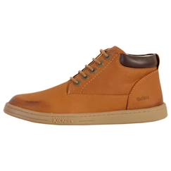 Chaussures-Chaussures fille 23-38-Baskets, tennis-KICKERS Bottillons Tackland camel