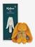 Pantin lapin Lapinoo - beige+ocre+terracotta 5 - vertbaudet enfant 