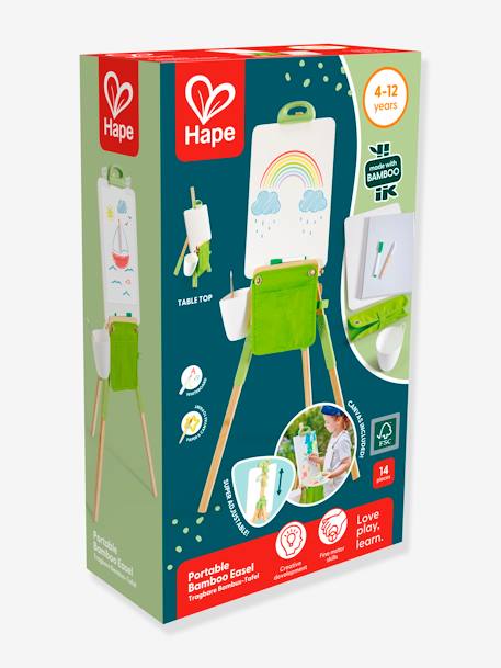 Chevalet portable en bambou - HAPE vert 5 - vertbaudet enfant 