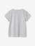 T-shirt de sport Basics fille rayures irisées placées anthracite+gris chiné 5 - vertbaudet enfant 
