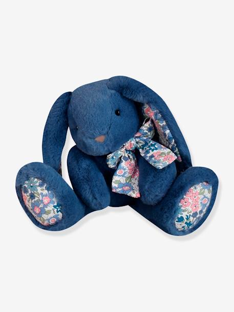 Peluche copain câlin lapin - bleu+rose 2 - vertbaudet enfant 
