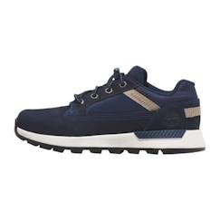 Chaussures-Chaussures garçon 23-38-Baskets, tennis-Basket Cuir Junior Timberland Killington Trekker - Marine