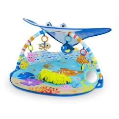 Jouet-DISNEY BABY Tapis d’Eveil le Monde de Némo Mr. Ray Ocean Lights, Lumières et Plus de 20 minutes de Mélodies, jouets