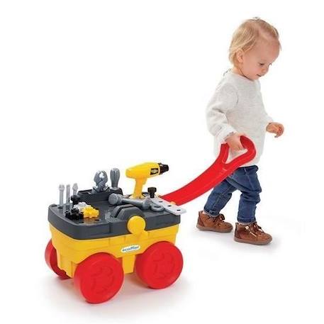 Chariot mécanique - ECOIFFIER - A partir de 18 mois JAUNE 3 - vertbaudet enfant 
