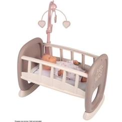 Jouet-Baby Nurse - Berceau à barreaux Smoby - Pour poupon jusqu'à 42 cm - Fabriqué en France