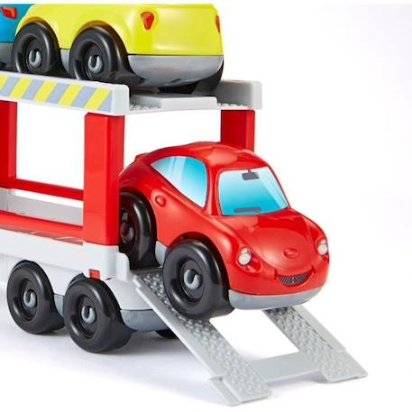 Camion porte-voitures ECOIFFIER - Abrick - Transporte 6 voitures sur 2 étages - Rouge - Dès 18 mois ROUGE 4 - vertbaudet enfant 