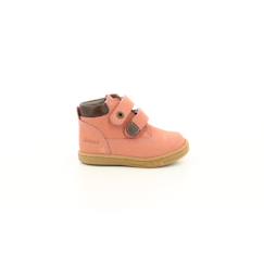 Chaussures-Chaussures fille 23-38-KICKERS Bottillons Tackeasy rose