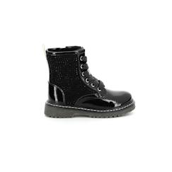 MOD 8 Bottines Modoka noir  - vertbaudet enfant