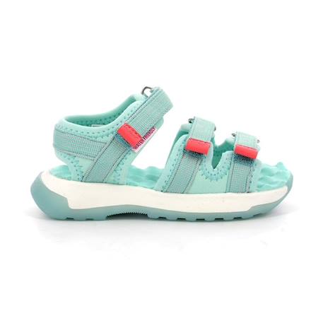 KICKERS Sandales Kikco bleu BLEU+ROSE 1 - vertbaudet enfant 