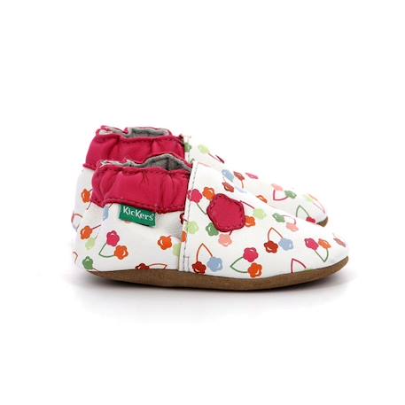 KICKERS Chaussons Kickbaby blanc BLANC 1 - vertbaudet enfant 