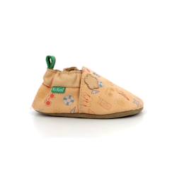Chaussures-Chaussures fille 23-38-KICKERS Chaussons Kickbaby beige