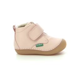 Chaussures-Chaussures fille 23-38-Bottes-KICKERS Bottillons Sabio Beige/rose