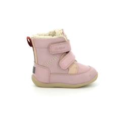 Chaussures-KICKERS Boots Bamakratch rose