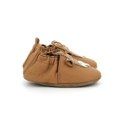 Chaussures-Chaussures garçon 23-38-Chaussons-ROBEEZ Chaussons Cute Girafon camel