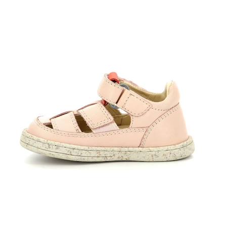 KICKERS Sandales Tractus rose BLEU+ROSE 8 - vertbaudet enfant 