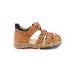 Chaussures-Chaussures garçon 23-38-Sandales-KICKERS Sandales Platiback camel