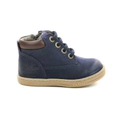 Chaussures-Chaussures fille 23-38-Boots, bottines-KICKERS Bottillons Tackland marine