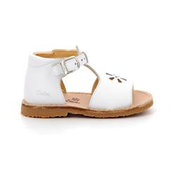 ASTER Sandales Bimbolo blanc  - vertbaudet enfant