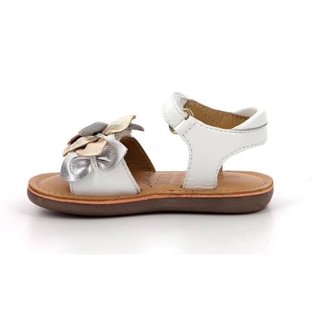 MOD 8 Sandales Cloknot blanc BLANC 4 - vertbaudet enfant 