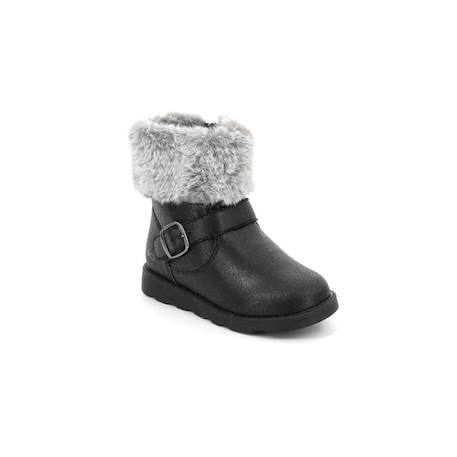 MOD 8 Boots Aldizia noir NOIR+ROUGE 2 - vertbaudet enfant 