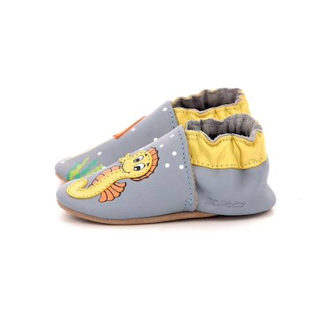 ROBEEZ Chaussons Seabed bleu BLEU 4 - vertbaudet enfant 