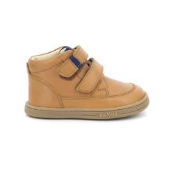 Chaussures-KICKERS Baskets hautes Tractok camel