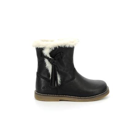 ASTER Boots Sacho noir NOIR 1 - vertbaudet enfant 