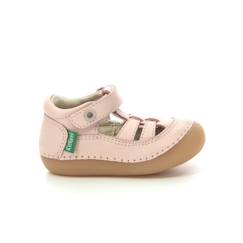 Chaussures-Chaussures fille 23-38-Ballerines, babies-KICKERS Salomés Sushy rose