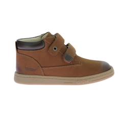 Chaussures-Chaussures fille 23-38-Boots, bottines-KICKERS Bottillons Tackeasy camel