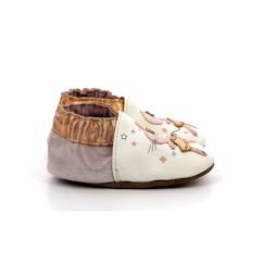 -ROBEEZ Chaussons Dancing Mouse blanc