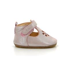 Chaussures-Chaussures fille 23-38-ASTER Chaussons Lumbo rose