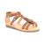 ASTER Sandales Dertige camel BEIGE 2 - vertbaudet enfant 