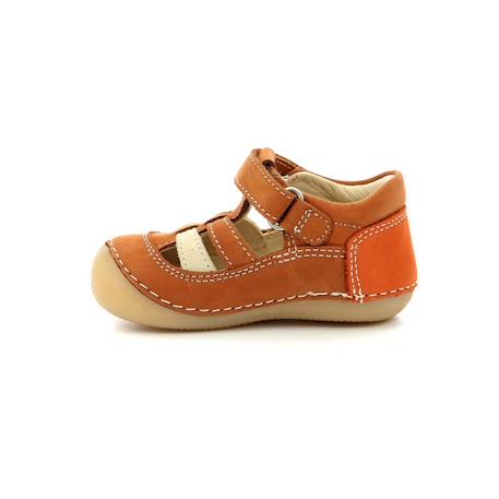 KICKERS Salomés Sushy bleu BEIGE+MARRON 8 - vertbaudet enfant 