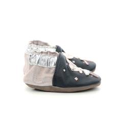 Chaussures-ROBEEZ Chaussons Dancing Mouse marine