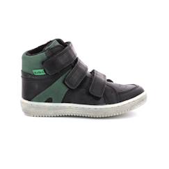 Chaussures-Chaussures garçon 23-38-Baskets, tennis-KICKERS Baskets hautes Lohan marine