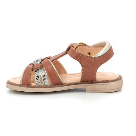 ASTER Sandales Tawina camel MARRON 4 - vertbaudet enfant 