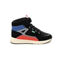 Chaussures-Chaussures garçon 23-38-Baskets, tennis-KICKERS Baskets hautes Kikafar noir