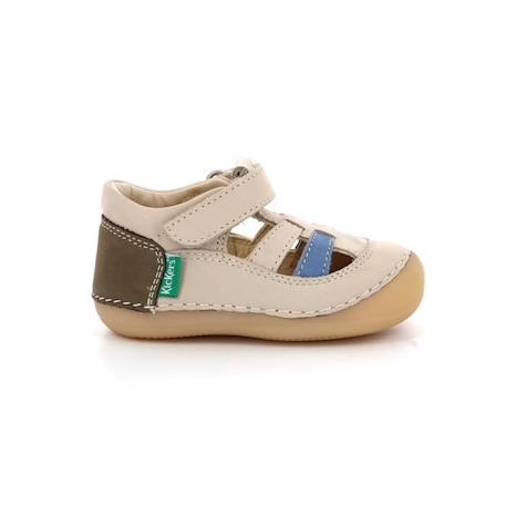 KICKERS Salomés Sushy BEIGE+MARRON 1 - vertbaudet enfant 