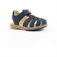 Chaussures-Chaussures garçon 23-38-KICKERS Sandales Platinium marine