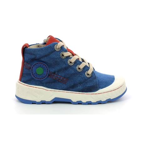 KICKERS Baskets hautes Kickrup bleu BLEU 1 - vertbaudet enfant 