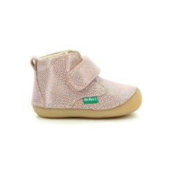 Chaussures-Chaussures fille 23-38-Boots, bottines-KICKERS Bottillons Sabio rose